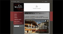 Desktop Screenshot of calmateuet.com